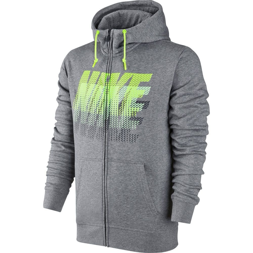 Nike Heather Gray Hoodie Jacket